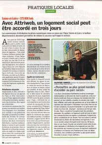 Avec Attriweb, un logement social peut être accordé en trois jours